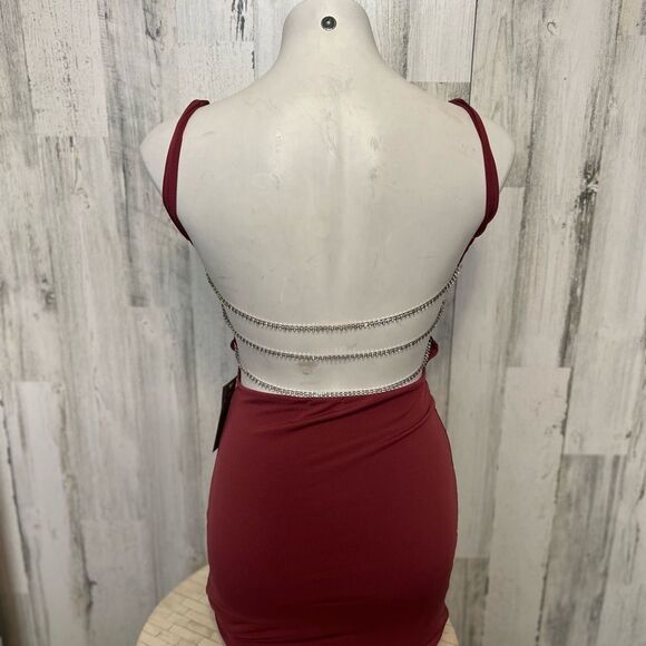 J for justify pink dress backless - Picture 3 of 5